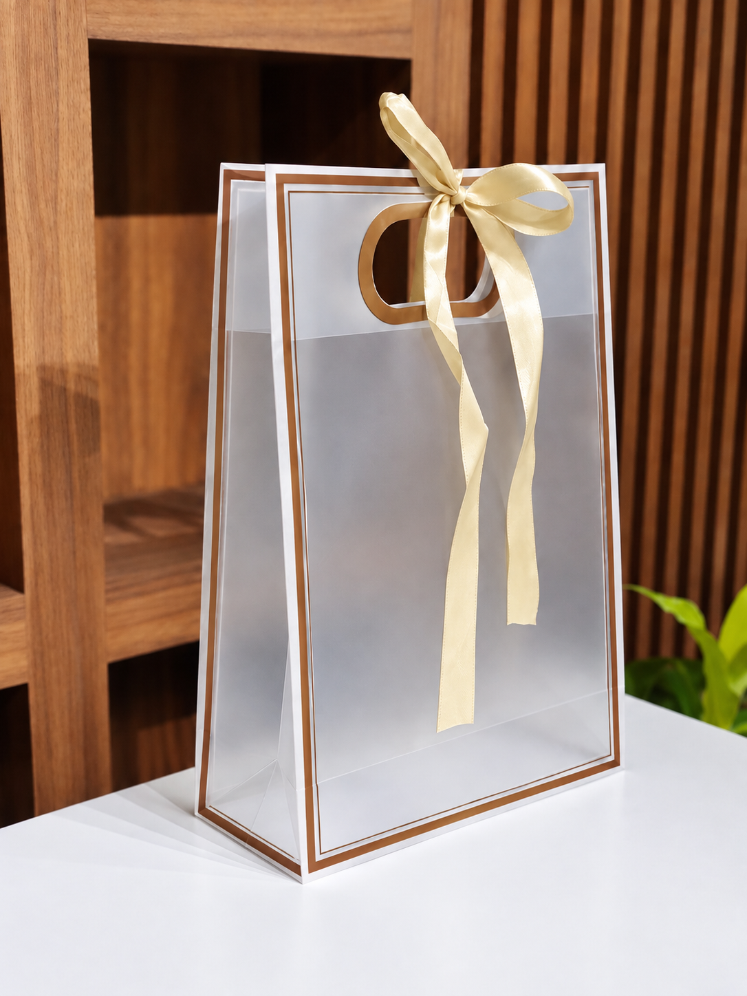 Frosted PVC Gift Bag ✅