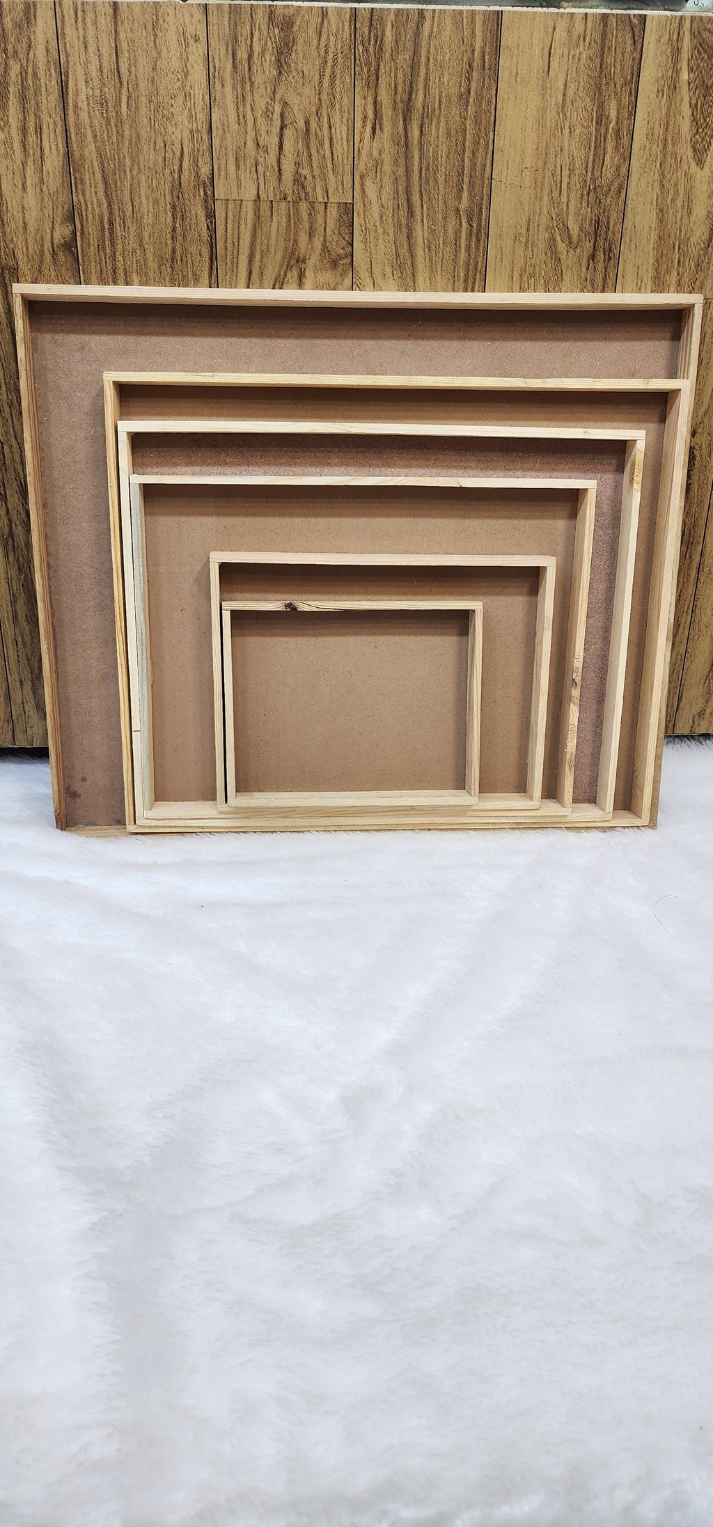 Flat Wooden Tray