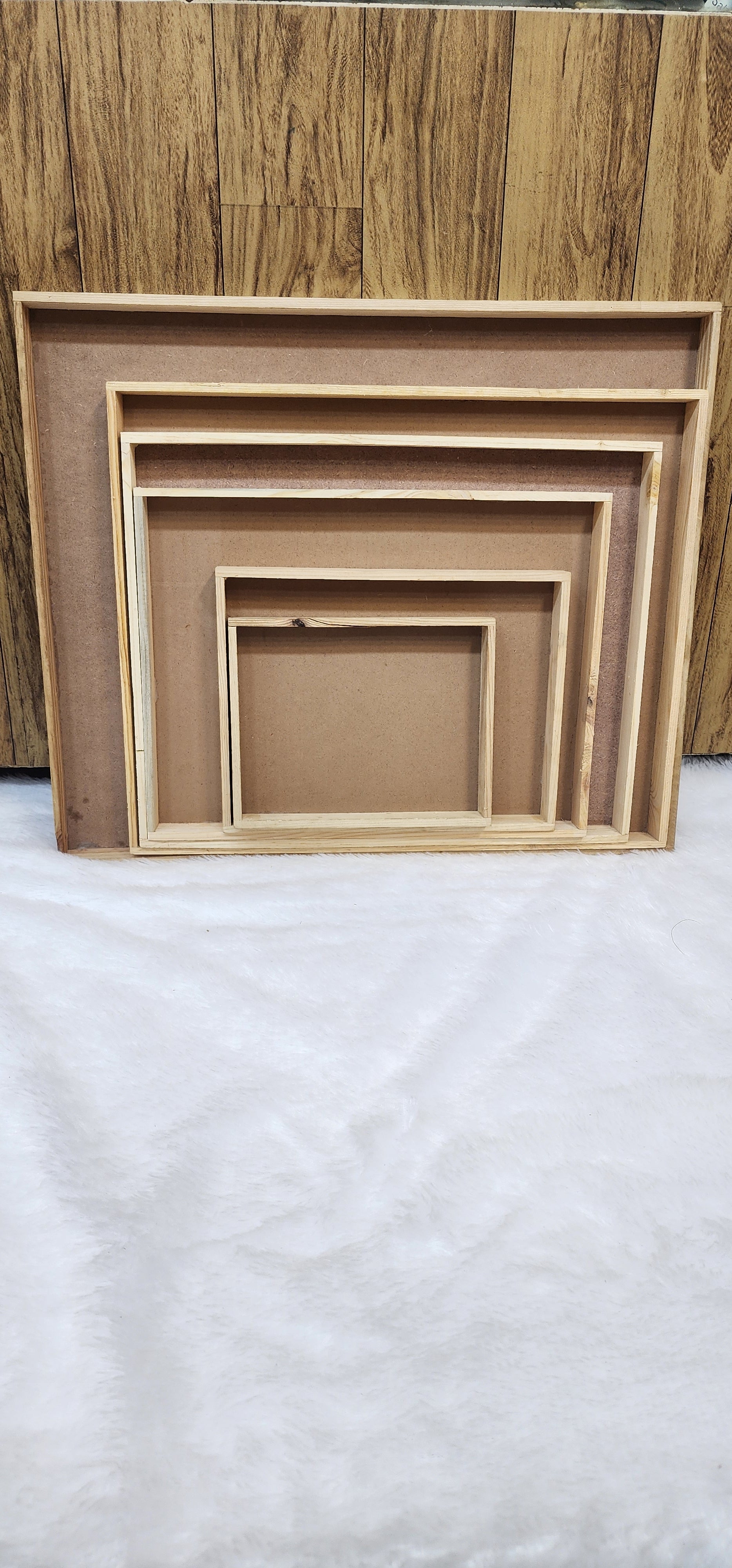Flat Wooden Tray