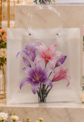 Bag flower printed
