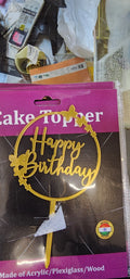 Happy birthday topper