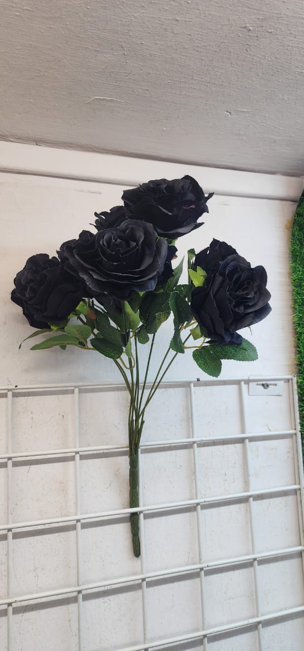 7 head Big peony Flower Bunch
