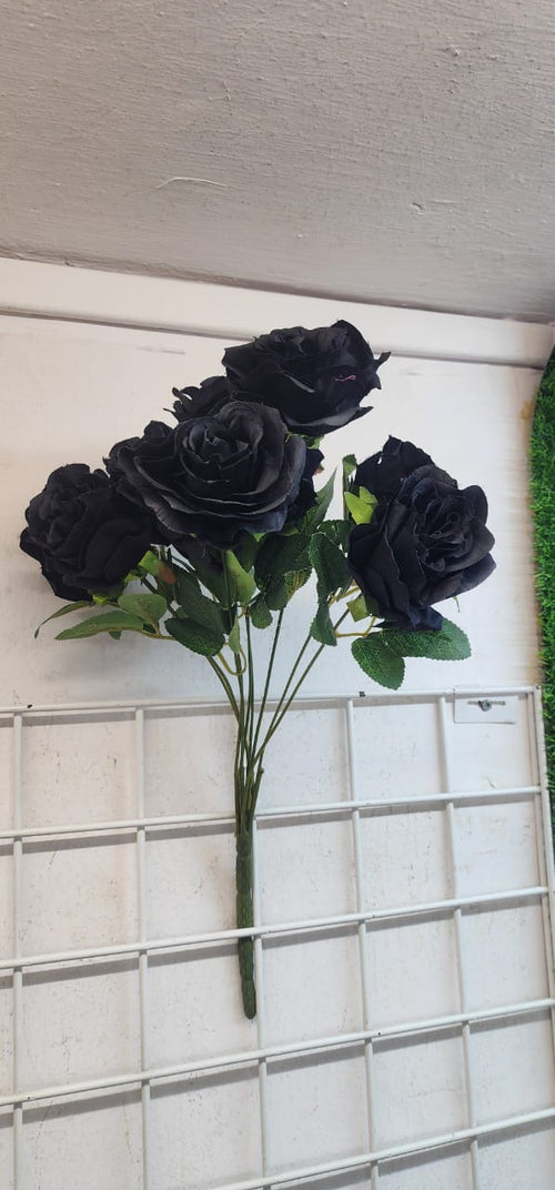 7 head Big peony Flower Bunch