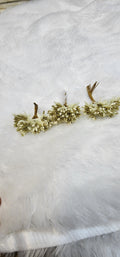 Pollen fillers golden white glitter