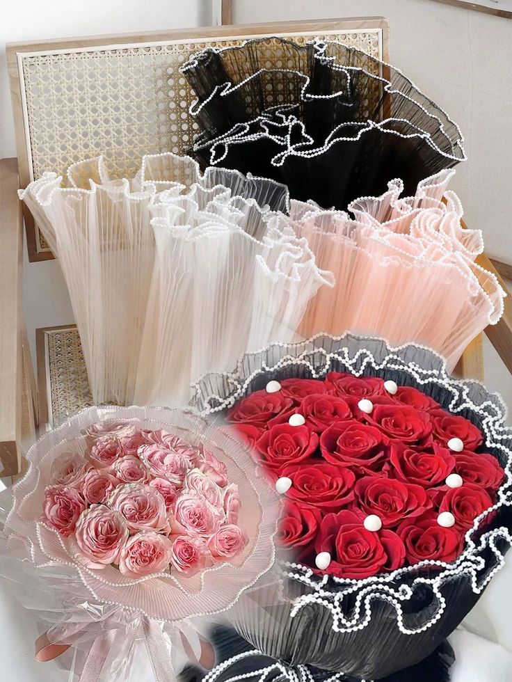 BOUQUET SHEET - Mesh net sheet