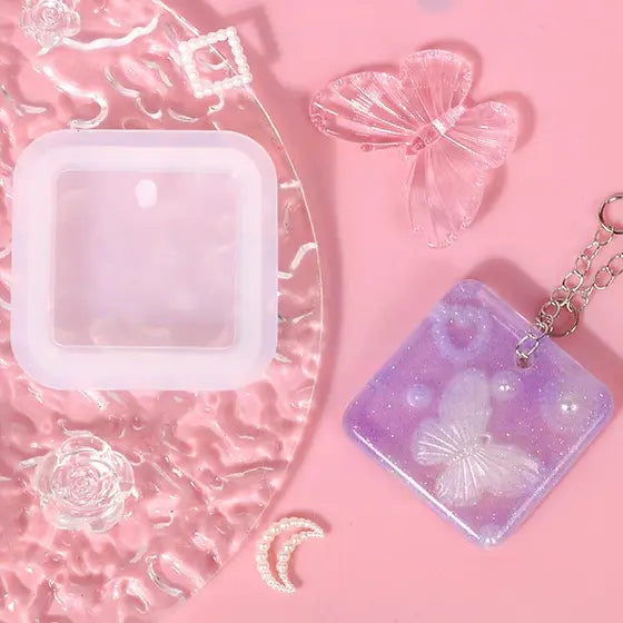 Square Keychain & Pendant Mould