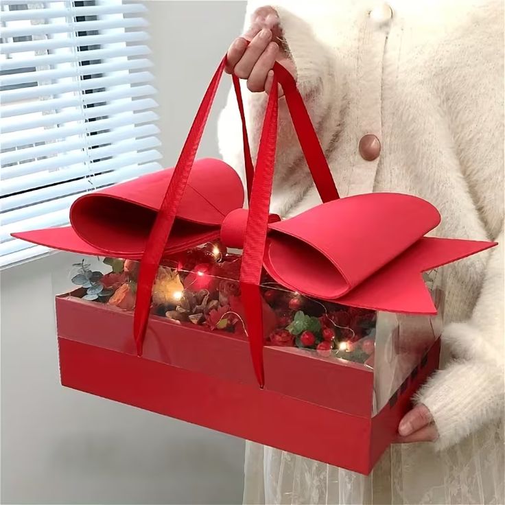 Luxury  Gift Box with Bow & Ribbon
