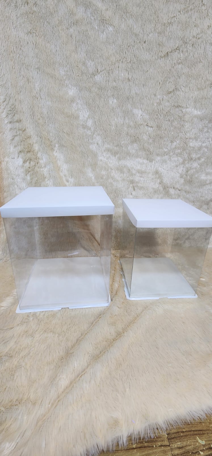 Full transparent pvc box , hamper box