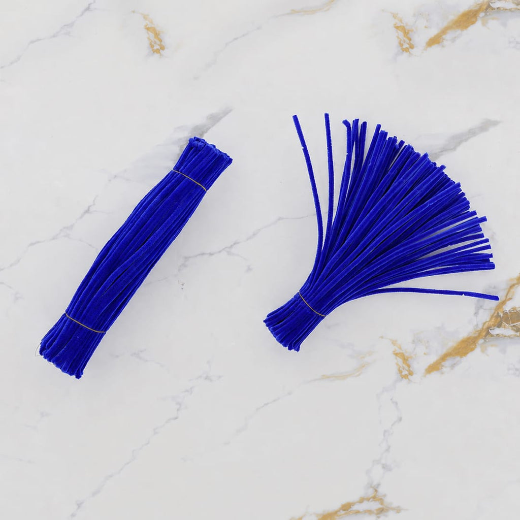 Premium Pipe Cleaners (8MM Approx.) -Blue