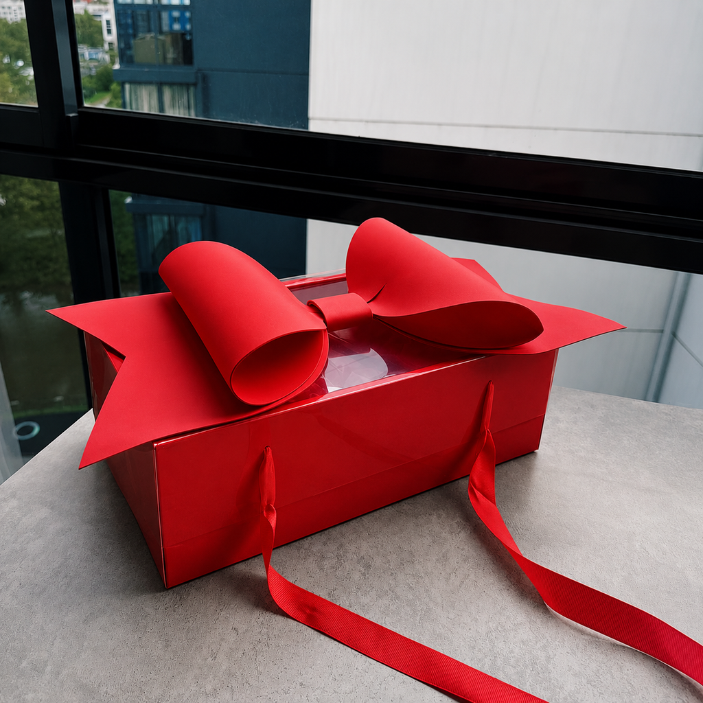 Luxury  Gift Box with Bow & Ribbon