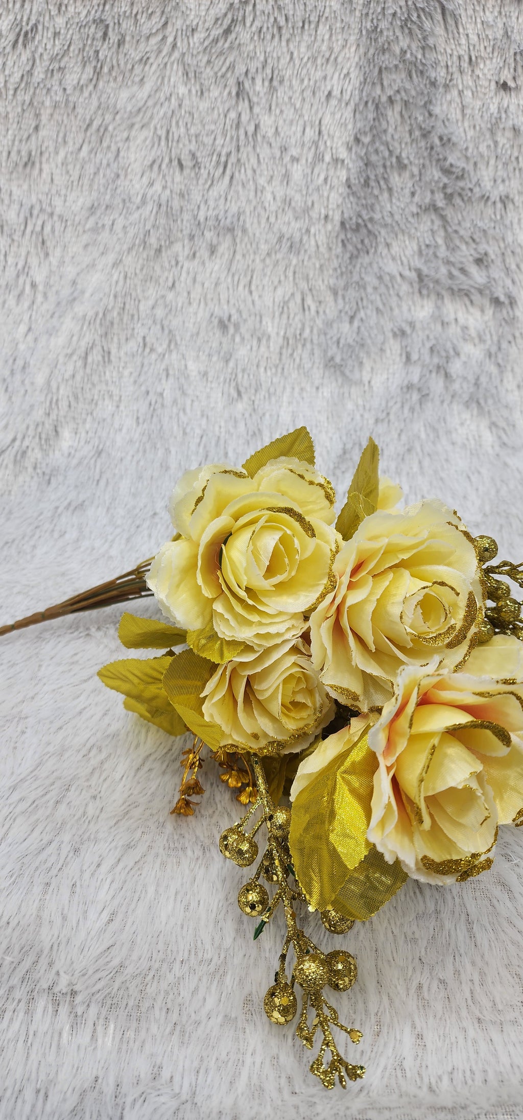 Glitter flower bunch