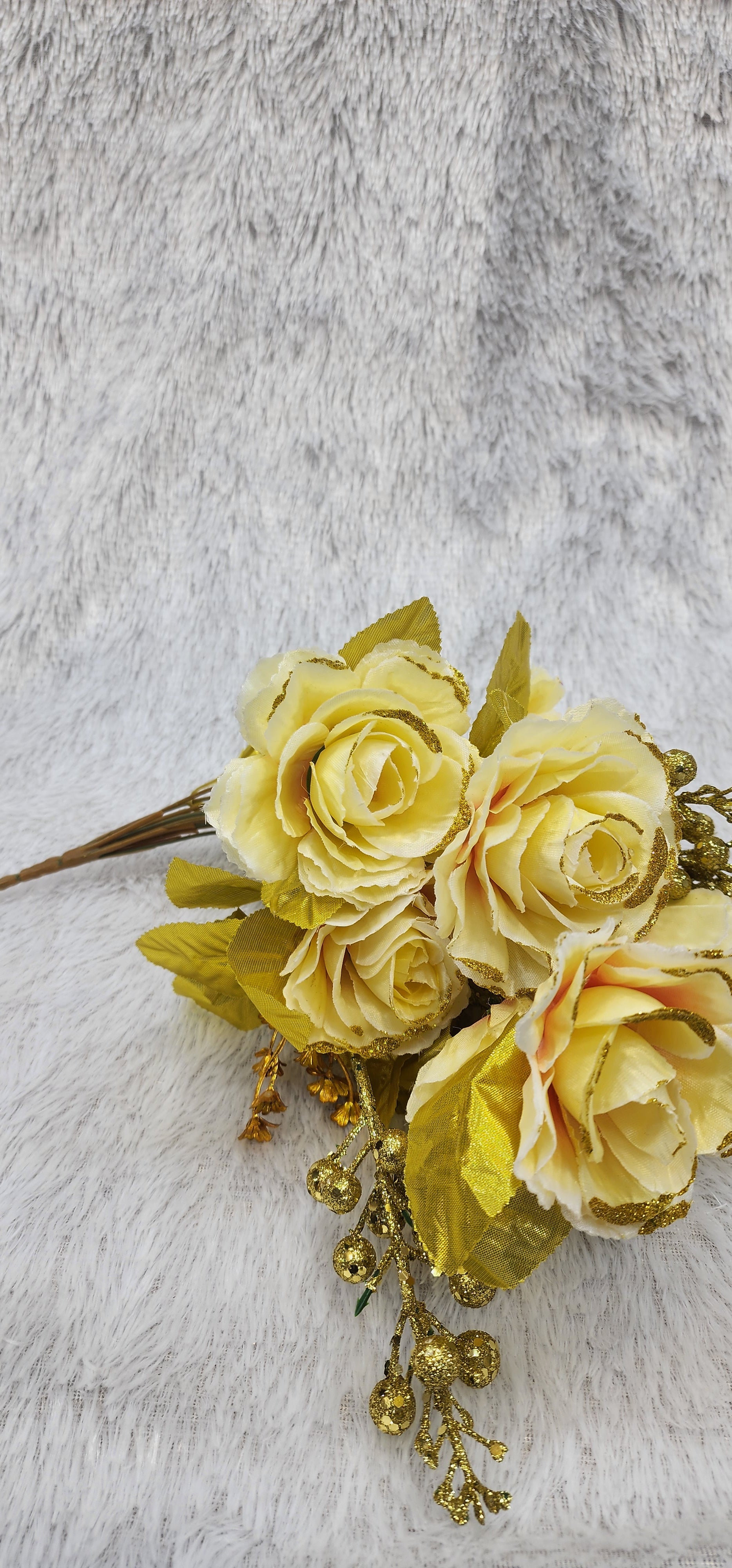 Glitter flower bunch