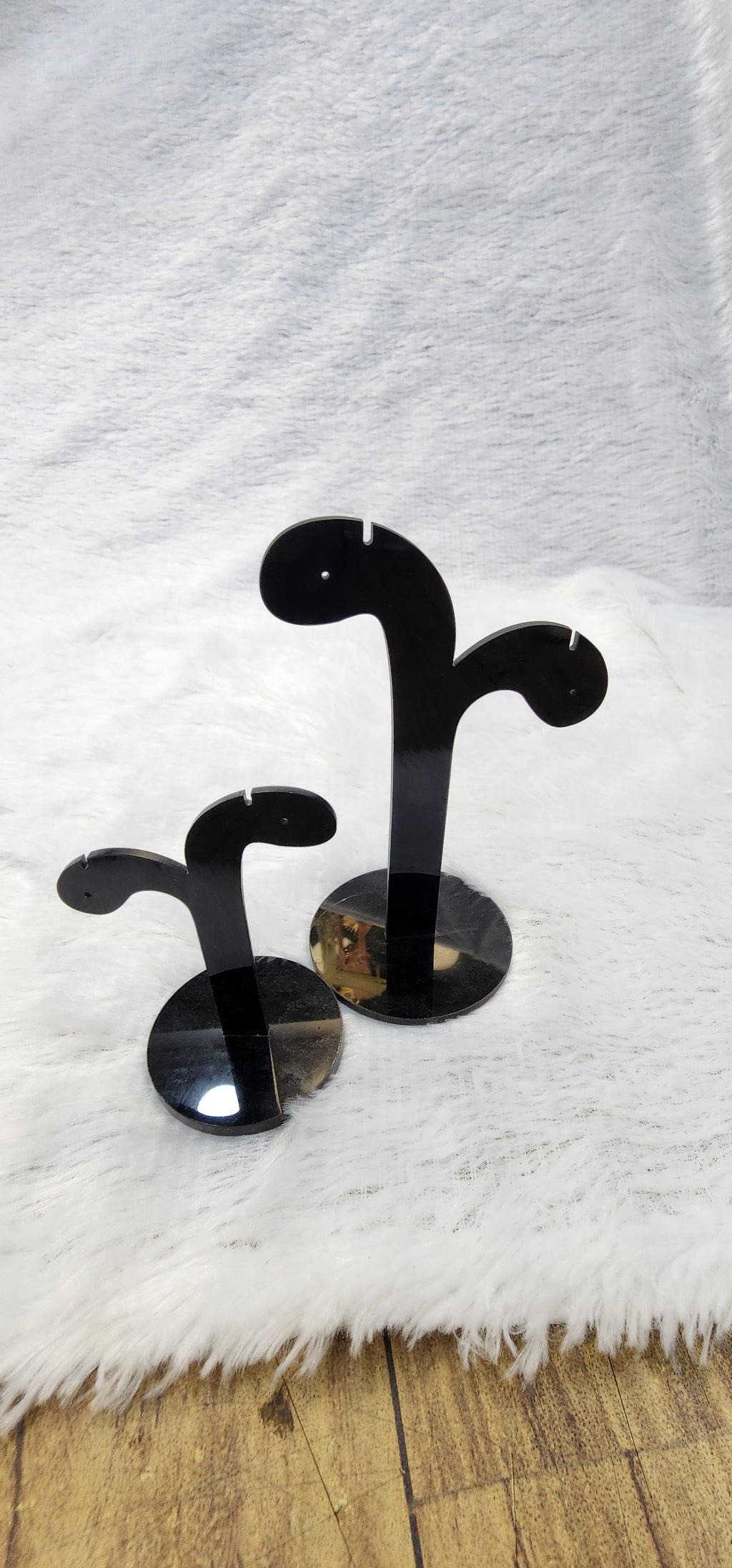 Acrylic earing stand display for imitations and jewellerys
