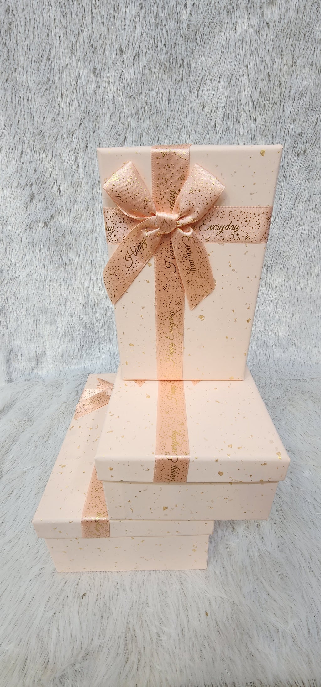 Rectangle printed ribbon box
