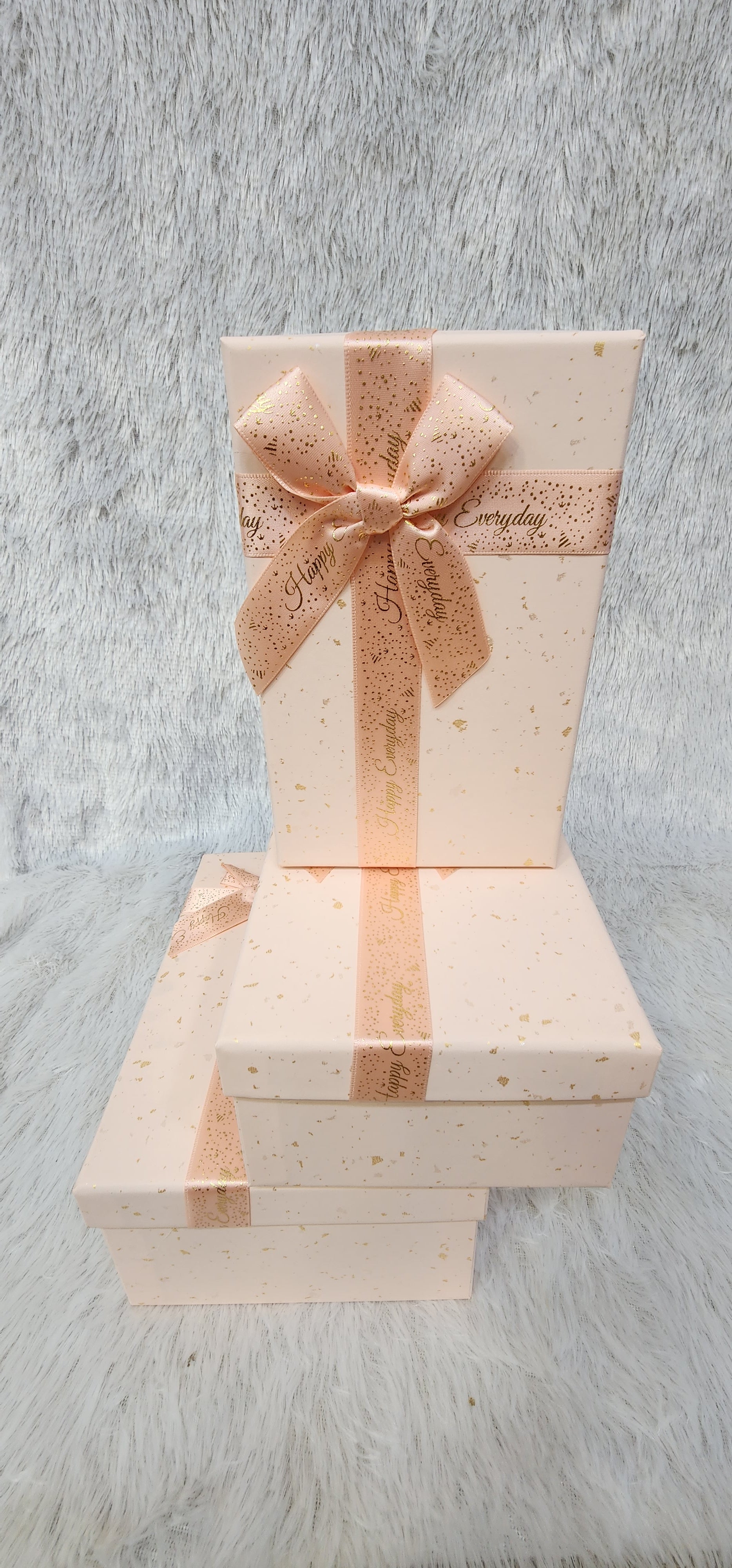 Rectangle printed ribbon box