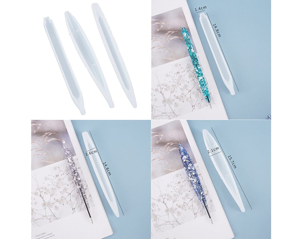 3Pcs Pen Mould Set Mould