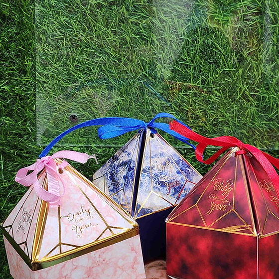 20 Pcs Decorative Folding Storage Box for Return Gift, Birthday, Gift Boxes