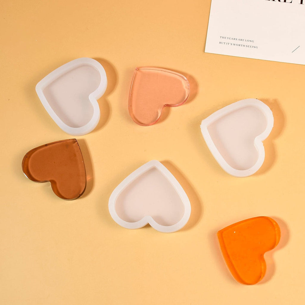 2 Inch Heart Shape Keychain & Pendant Mould
