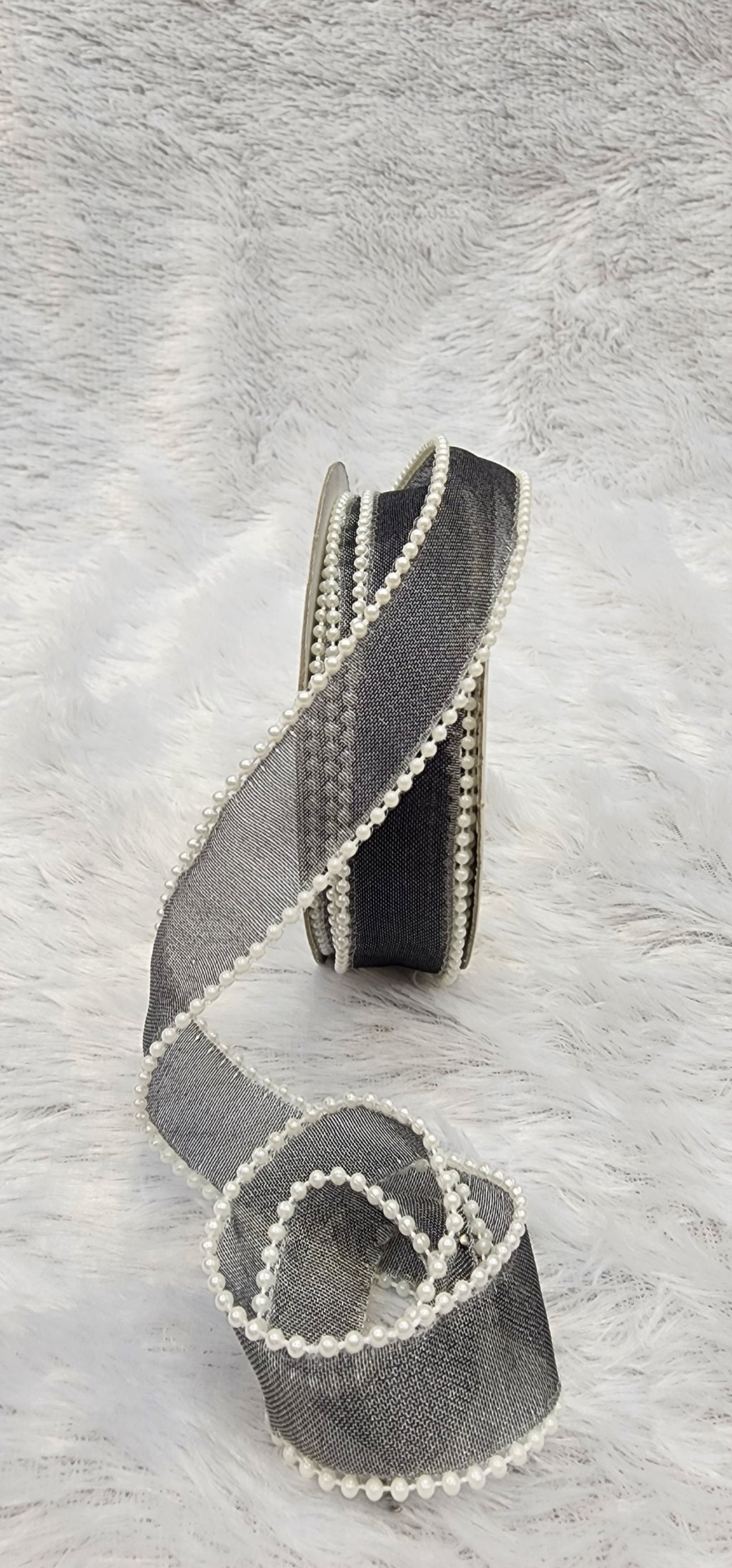 Pearl Edge Organza Ribbon – Decorative Gift Wrapping Ribbon