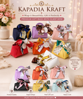 Gift bag with scarf bow