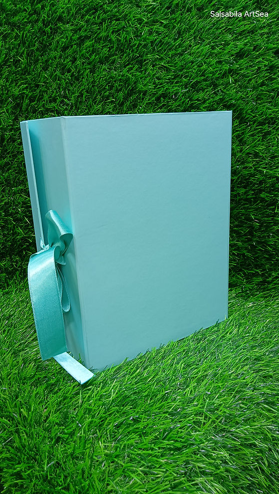 Plain Ribbon Trunk Box collapsing