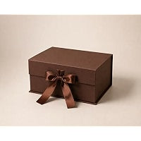 Plain Ribbon Trunk Box collapsing