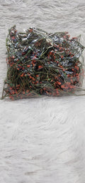 Artificial Red Pip Berry Stems