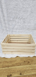 Wooden Rectangle Basket