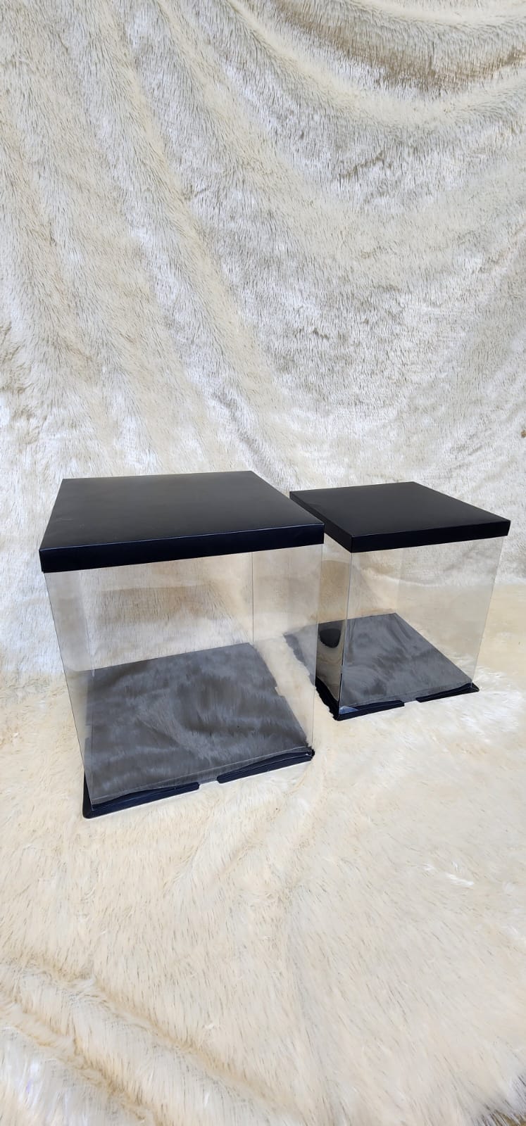 Full transparent pvc box , hamper box