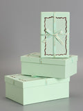 3-in-1 Rectangular Gift Box Set with bow