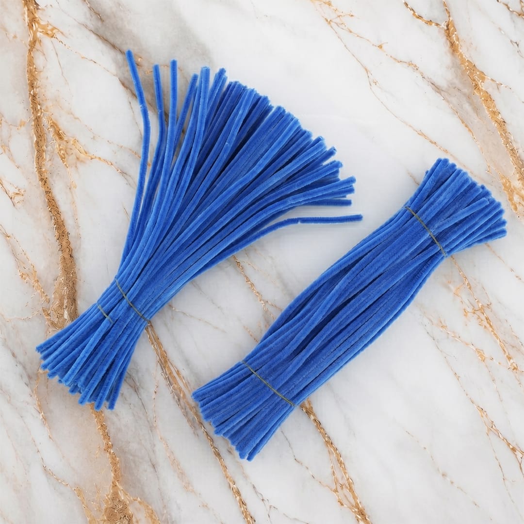 Premium Pipe Cleaners (8MM Approx.) -Blue