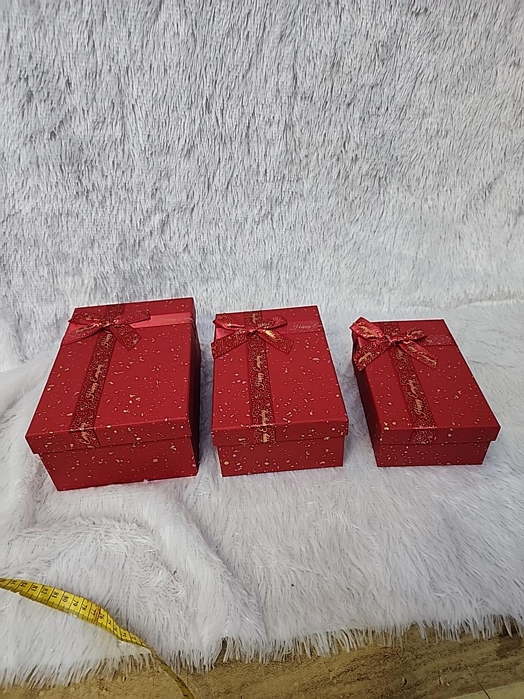 Rectangle printed ribbon box