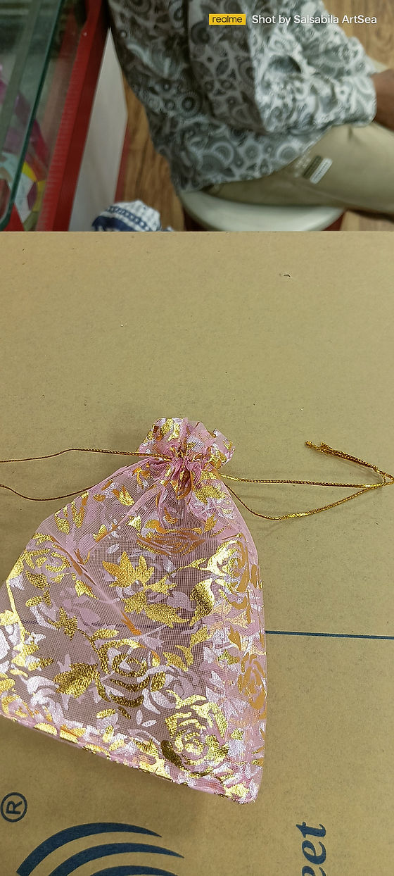 Designer Net Potli (Small)