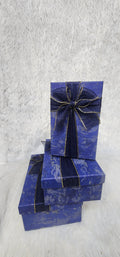 Organza ribbon bow box