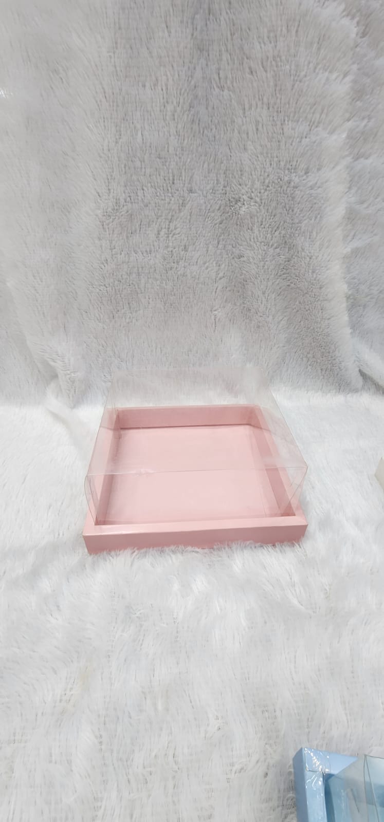 Transperant Rectangle pvc box
