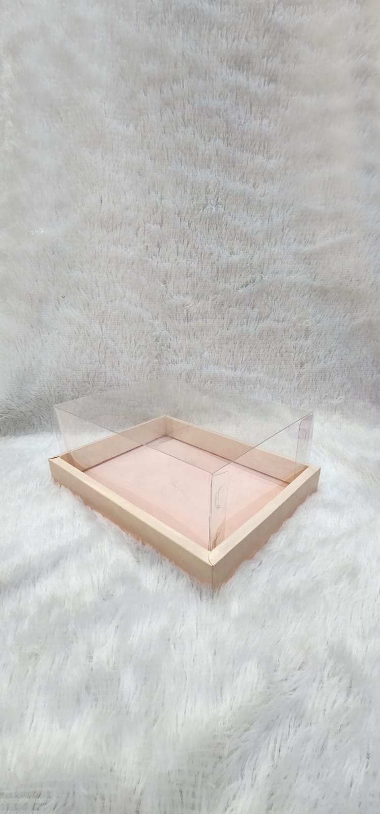 Transperant Rectangle pvc box