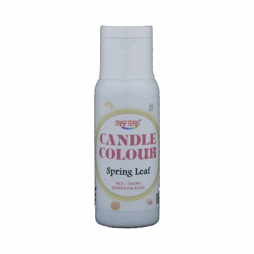 Spring Leaf Candle Colour