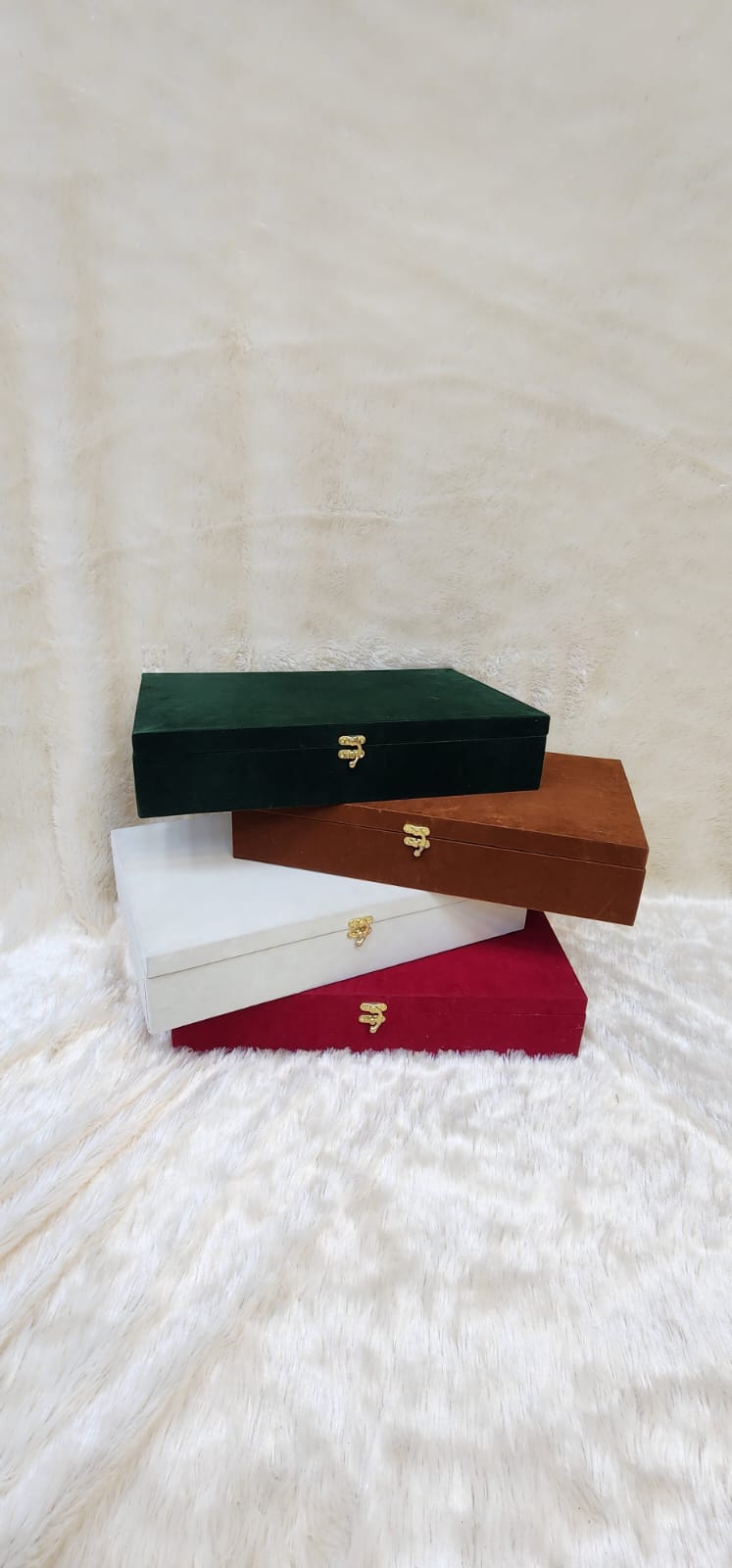 Velvet nikah file box