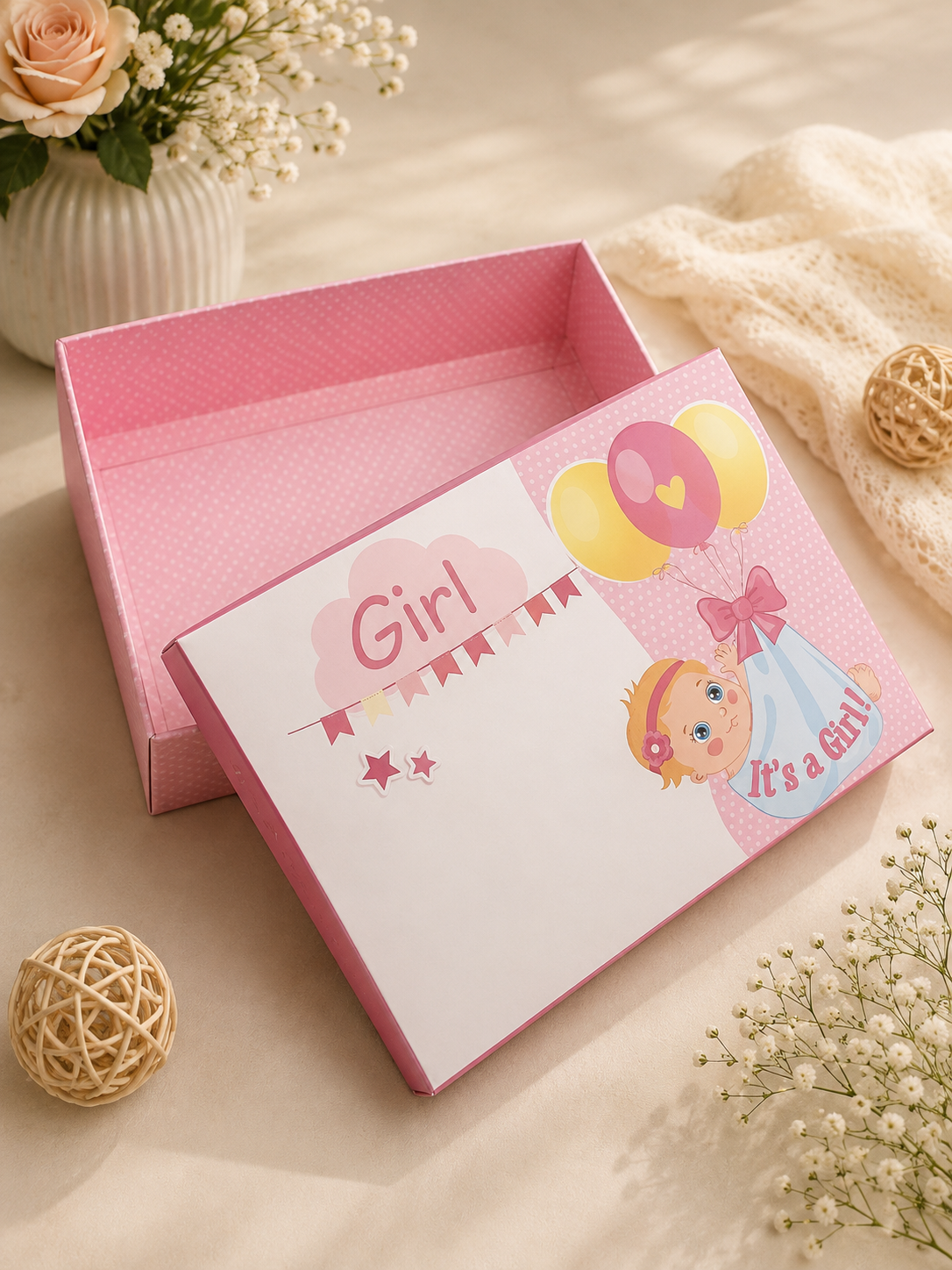 Baby girll baby boy boxes