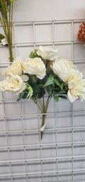 7 head head big rose flower Bunch