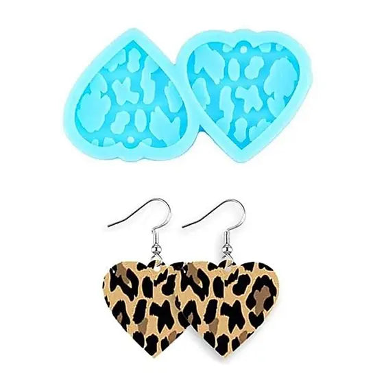 Heart Design Earring Mould