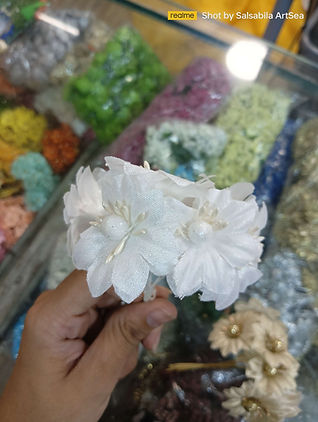 Glitter ball flowers