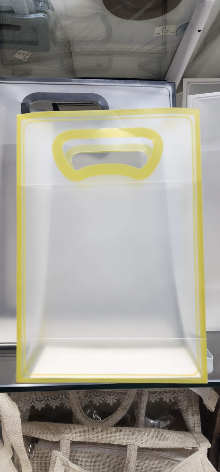 Translucent medium bag , goodie bag , hamper bag