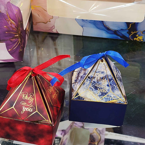 20 Pcs Decorative Folding Storage Box for Return Gift, Birthday, Gift Boxes