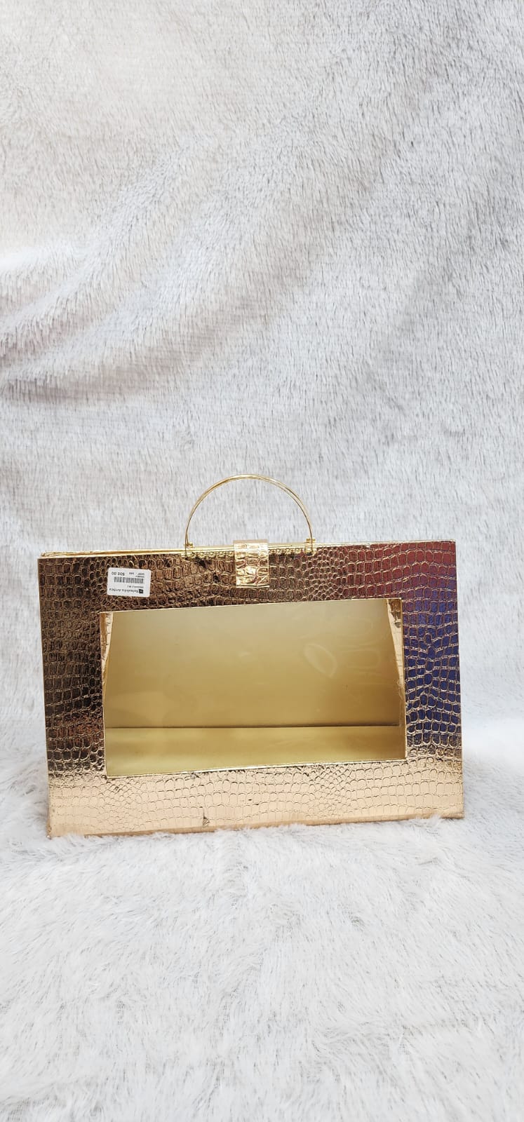 Crocodile Leatherette Gift Basket