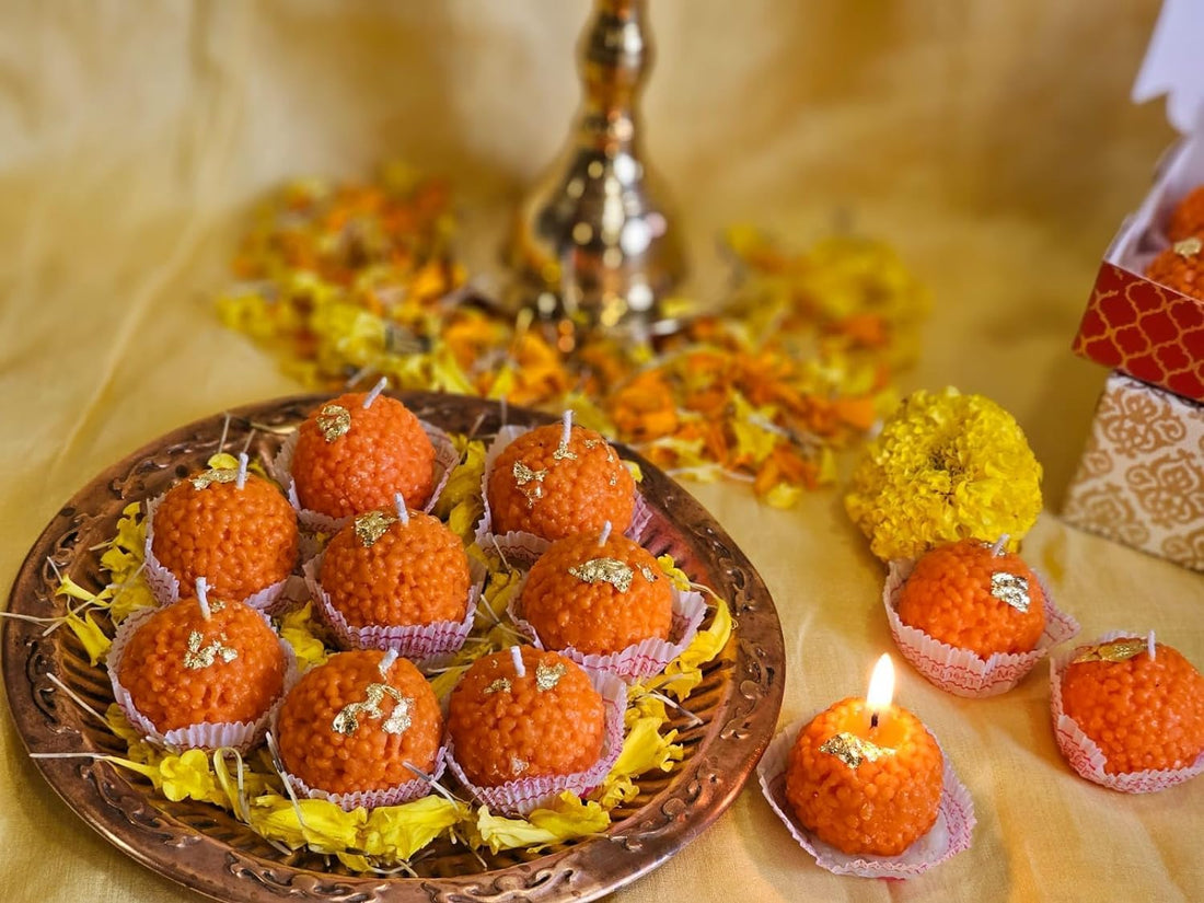 Motichoor Ladoo Candle Mould