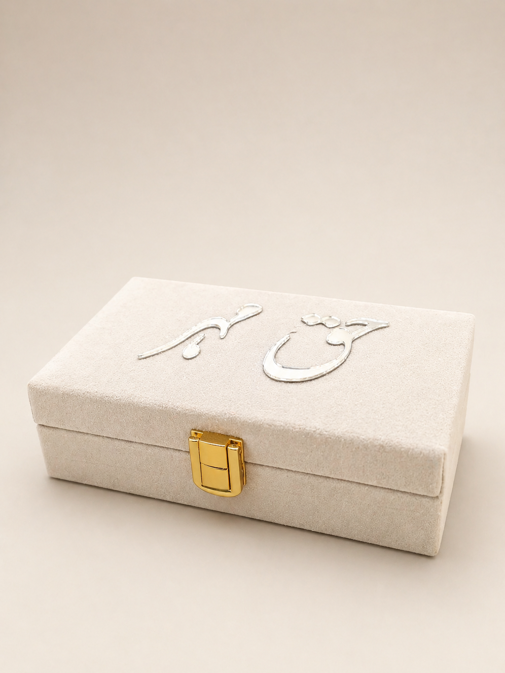 Customized Nikah haq meher box velvet