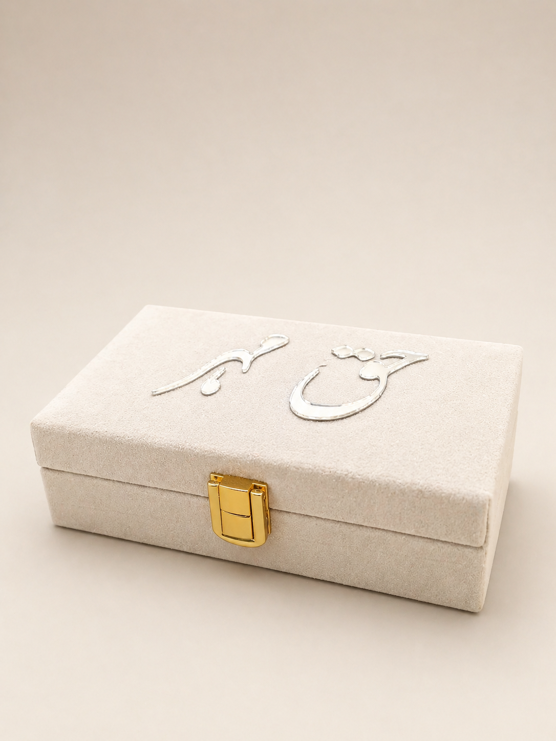 Customized Nikah haq meher box velvet