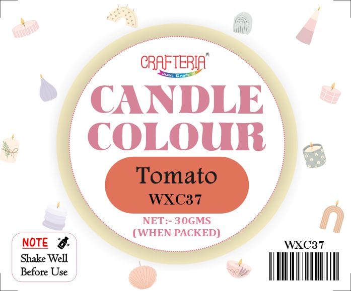 Tomato Candle Colour