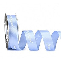 Just For You" Printed Satin Ribbon for Gift Wrapping and Crafts